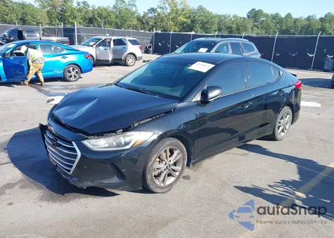 2018 Hyundai Elantra Sel из США, поврежденный, VIN 5NPD84LF4JH254686